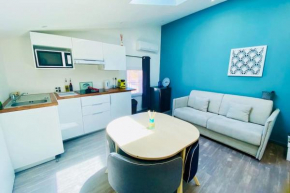 ''L'Amandier'' Cosy T2 en coeur de ville, climatisé